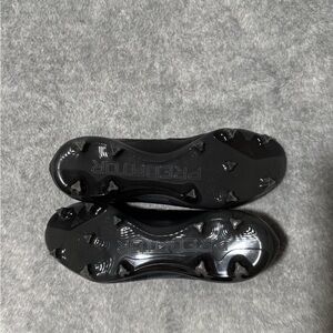 Adidas predator black soccer cleats